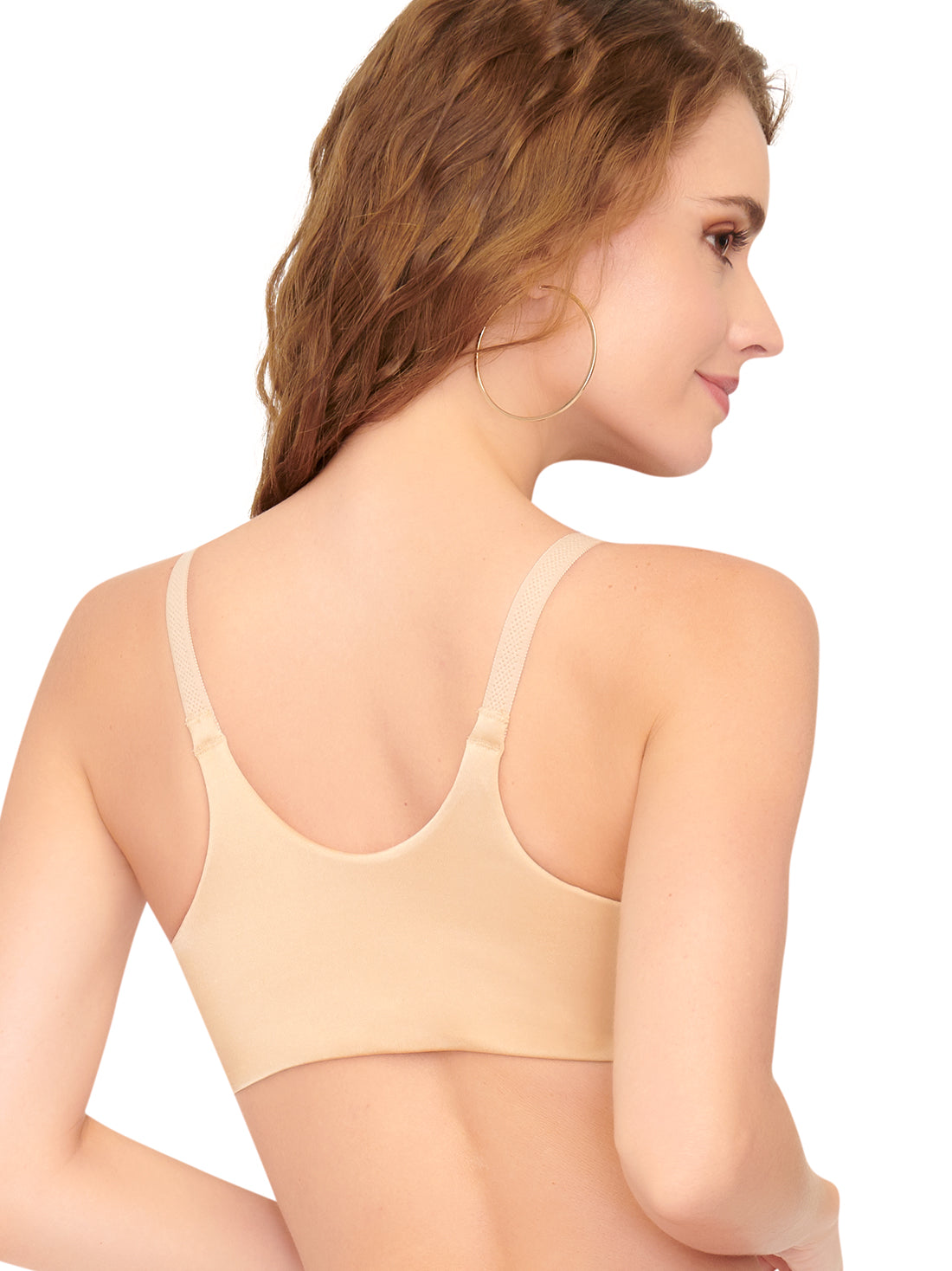 Ilusion 7472 - Womens Back Smoothing Everyday Front Closure Bra 